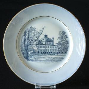 Castle Lunch plate with Fredensborg | No. 3758-326 | DPH Trading