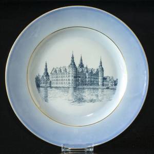 Castle Dinner plate with Frederiksborg | No. 3875-325 | DPH Trading