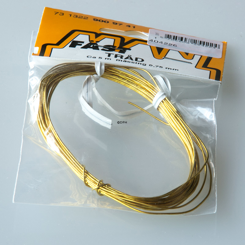 5 m Brass thread for hanging plates