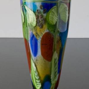 Blue Glass Vase, Large Floor Vase, 42cm, Hand Blown, | No. 4230 | DPH Trading