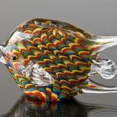 Rainbow Colour Glass Fish, 17cm, Fisher Gift Idea, Hand Blown, 