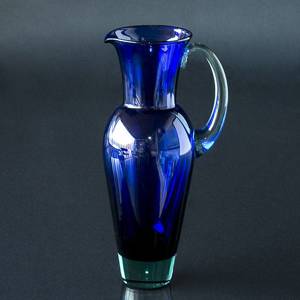 Holmegaard Harlekin Jug, blue | No. 4330062 | DPH Trading