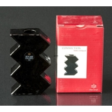 Holmegaard Connection candlestick, medium, black