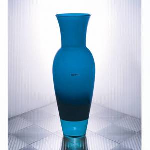 Holmegaard Harlekin Vase, blue, medium | No. 4342591 | Alt. 4342591 | DPH Trading