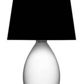 Holmegaard Cocoon (Base) Table lamp, opal white, large - Discontinued