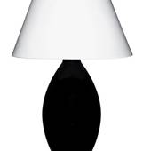 Holmegaard Cocoon (Base) Table lamp, black, large - Discontinued