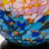 Large Glass bowl with light blue bottom 24x27cm, Glass Art, Hand Blown, | No. 4500 | DPH Trading