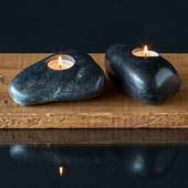 "Candle- stone" In black colours - assorted