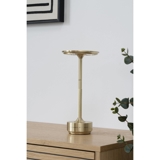 Rechargeable LED table lamp in brass