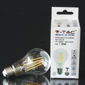 LED bulb E27 8 W 700 lm (equivalent to 50 watts), DAMPABLE - Warm White lig...