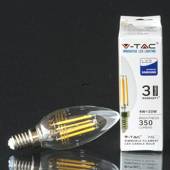 Candle bulb E14 4 W 350 lm (equivalent to 30 watts), DAMPABLE Warm White 27...