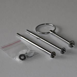 Fittings for cake stand, silver finish, rund hank, 2-3 layer | No. 861 | DPH Trading