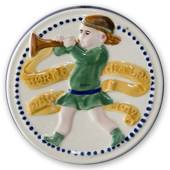 1912 Aluminia Child Welfare plate