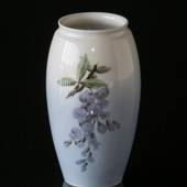 Vase with Wisteria 14cm, Bing & grondahl