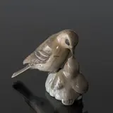Sparrow feeding its young, Bing & Grondahl bird figurine No. 1869