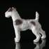 Wirehaired Terrier, Bing & Grondahl dog figurine No. 1998 | No. B1998 | DPH Trading