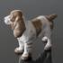 Springer spaniel standing at attention, Bing & Grondahl dog figurine No. 2095 | No. B2095 | DPH Trading