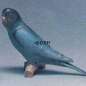 Budgerigar, Bing & Grondahl stoneware bird figurine