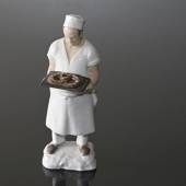 Baker with pretzel ready to be served, Bing & Grondahl figurine No. 2223