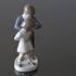 Gentleman, Boy helping girl with coat, Bing & Grondahl child figurine No. 2312 | No. B2312 | DPH Trading