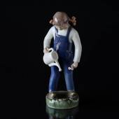 The little Gardener, Girl with watering can, Bing & Grondahl figurine No. 2...