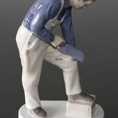 Cabinetmaker or Carpenter doing his carft, Bing & Grondahl figurine