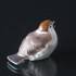 Sparrow with puffed up feathers, Bing & Grondahl bird figurine | No. B2492 | DPH Trading