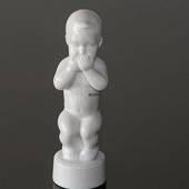 Cannot talk, white Bing & Grondahl child figurine no. 1002498