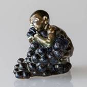 Child with grapes, Bing & Grondahl figurine
