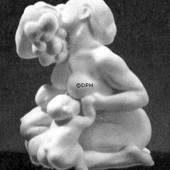 Woman and children with grapes, Bing & Grondahl figurine