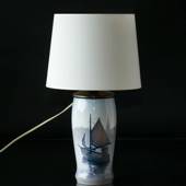 Lamp with marine decoration (original fitted, the fitting can be removed), ...
