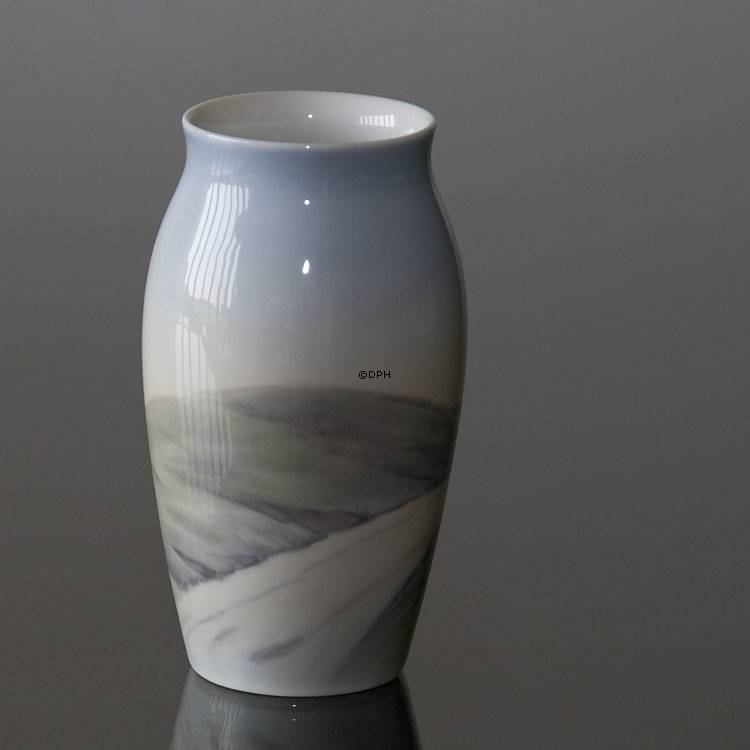 Small Vase with Landscape, Bing & Grondahl | No. b660-5255 | DPH Trading