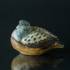 Stoneware Bird looking to the side figurine, Bing & Grondahl No. 7014 | No. B7014 | DPH Trading