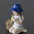 Girl with Budgerigar, Bing & Grondahl annual figurine 2002 | Year 2002 | No. BAF2002 | Alt. 1916802 | DPH Trading