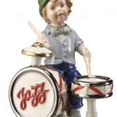 Martin playing the drums, Bing & Grondahl anuual figurine 2006