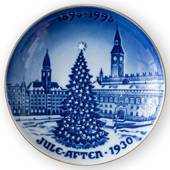 1992 X-mas Tree at the Town Square, Bing & Grondahl Centennial plate