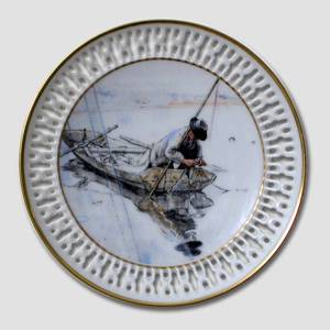 Fishing Carl Larsson miniplate | No. BCLM09 | Alt. 11809 | DPH Trading