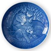 Lion with Cubs 1982, Bing & Grondahl Mother's Day plate