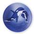 Orca with calf 2017, Bing & Grondahl Mothers Day plate | Year 2017 | No. BM2017 | Alt. 1021114 | DPH Trading