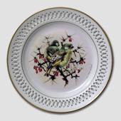 Bing & Grondahl Plate, Songbirds, Greenfinch