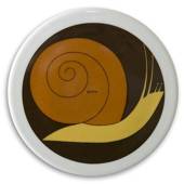 Plate with snail, Bing & Grondahl