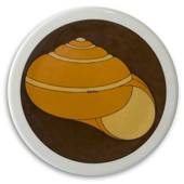 Plate with snail shelll, Bing & Grondahl