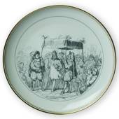 Hans Christian. Andersen fairytale plate, The Emperor´s New Clothes no. 3, ...