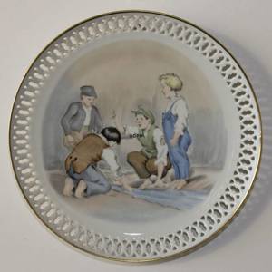 Hans Christian Andersen plate, The Darning Neddle, Bing & Grondahl | No. BNR8845-628 | DPH Trading