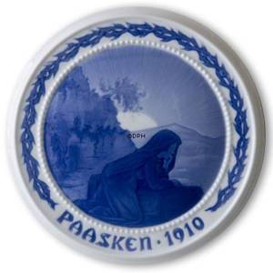 Mary Magdalene at the Tomb1910, Bing & Grondahl Easter plate | Year 1910 | No. BP1910 | Alt. BP100 | DPH Trading