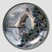 Plate no 2 in the series "The Summer Palace", Ching-te-Chen