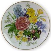 Hutschenreuter, Plate no 1 in serie Bands Bouquets of the Season