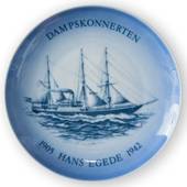 Ship plate, The Steamschooner Hans Egede 1977, Bing & Grondahl