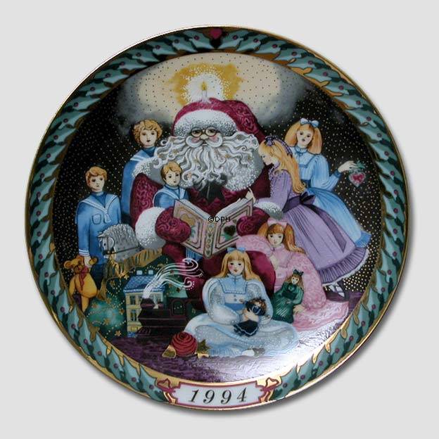 1994 Santa Claus plate, Bing & Grondahl | Year 1994 | No. bsc1994 | Alt ...
