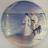 P.S. Kroyer plate The Artist and his Wife, Bing & Grondahl